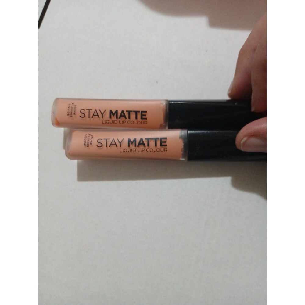2-Pack Rimmel London Stay Matte Liquid Lip Colour #703 Vanilla Lovin
